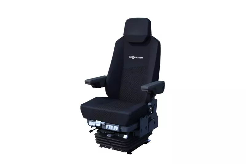 Maximaler Komfort durch luftgefederten Komfort-Fahrersitz mit aktiver Sitzklimatisierung.
