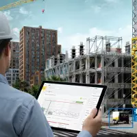 Die Liebherr Energy Solutions GmbH bietet eine ganzheitliche Lösung zur nachhaltigeren Energieversorgung auf Baustellen. Die Liebherr Energy Solutions GmbH bietet eine ganzheitliche Lösung zur nachhaltigeren Energieversorgung auf Baustellen.