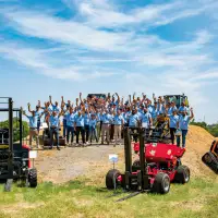 Ein herzliches Willkommen bereitete das Rehlko Demo Days-Team den angereisten Journalisten. Foto: Rehlko Ein herzliches Willkommen bereitete das Rehlko Demo Days-Team den angereisten Journalisten. Foto: Rehlko