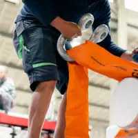 Neue Schwerlast-Rundschlinge Performance PRO aus HMPE-Garn. Neue Schwerlast-Rundschlinge Performance PRO aus HMPE-Garn.